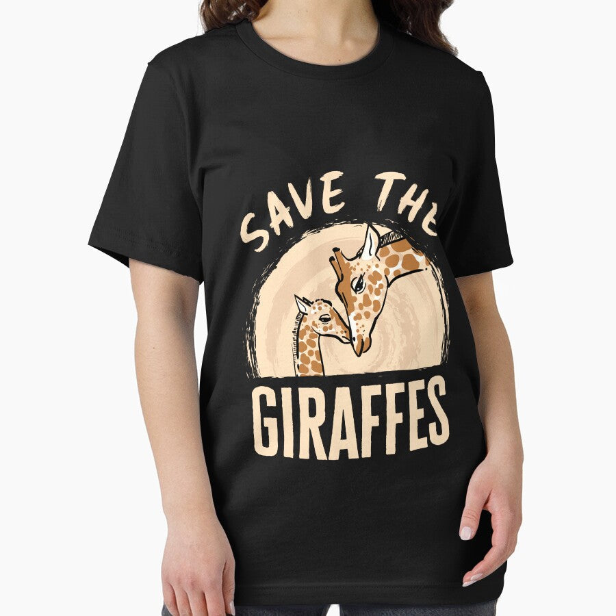 Save the Giraffes Wildlife Activist Elephant Lover by jaygo
