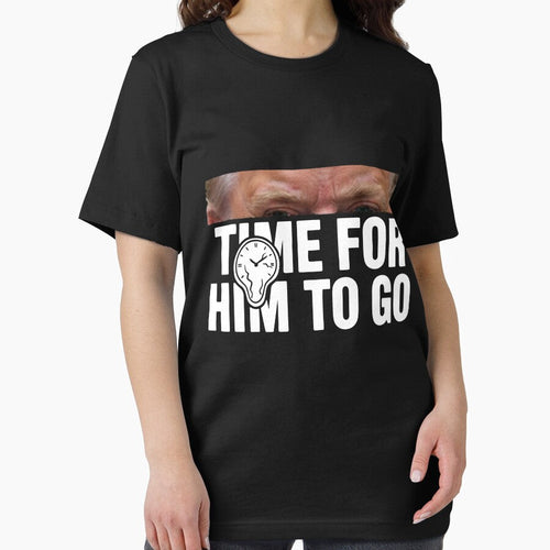 "Time For Him To Go" Political Statement - Bold Anti-Trump by Evaevonechi