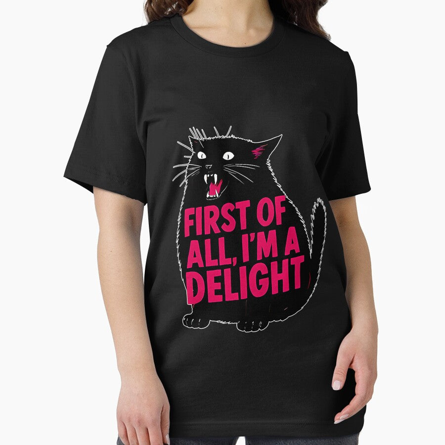 First of All I'm a Delight Roaring Black cat by KristineLi