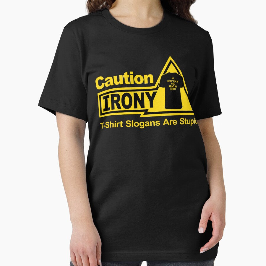 Caution - Irony by jayveezed