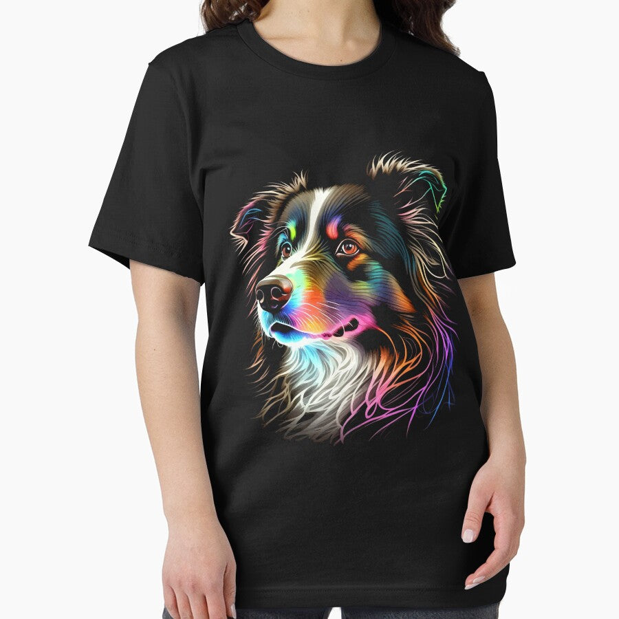 Border Collie Colorful For Dog Owners by Madine Design