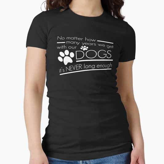 it's never long enough dogs funny best gifts for dogs lovers by ioema
