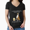 Boxer Mom and Beer Funny dog gift by TeeDoozy