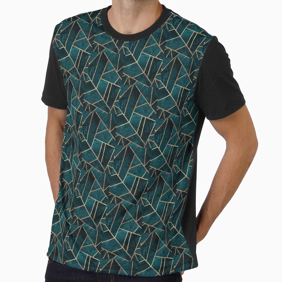 Geometric print by fireNgold