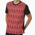 Boho Vibe Bohemian Chic Red Stylish Pattern by mythandframe