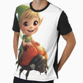 Elf on ladybug in the fairytale whale by SimonsDesignArt