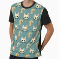 Cute Cat pattern 40 regular grid by KoolArtDistrict