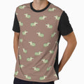 Watercolor Crocodiles on Brown by KSimpson838