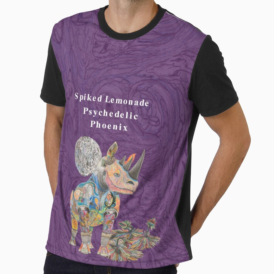 Crash of Rhinos Psychedelic Phoenix, Spiked Lemonade, Novelty by AJLeibengeist