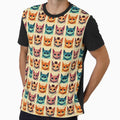 Cute Cat pattern 41 regular grid by KoolArtDistrict
