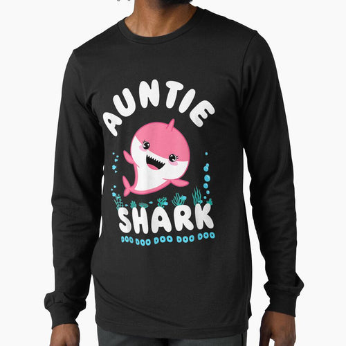 Auntie Shark Kawaii Gift by venitamara