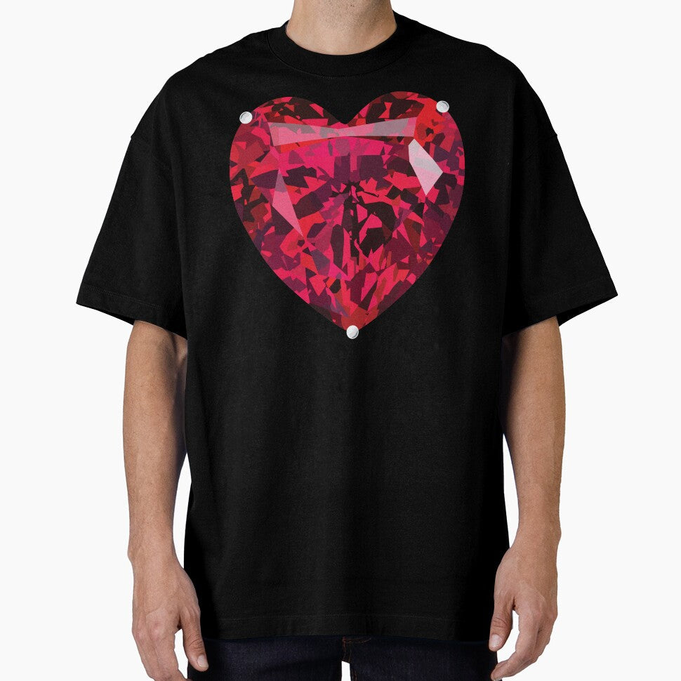 Heart Cut Ruby by Nicki Licking