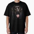Black Labrador Dog Portrait by fatbanana