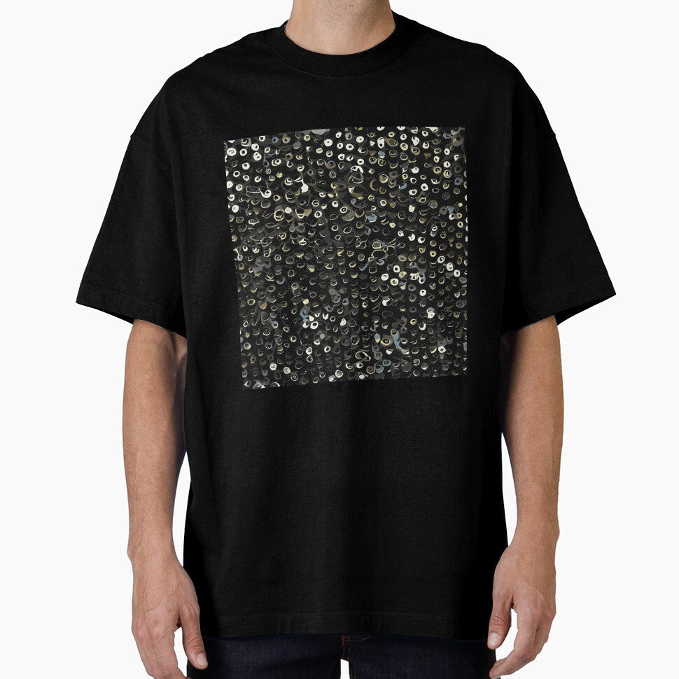 Printed image of sparkling dark gold sequins by JaReVa