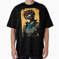 Cool cat portrait wearing a green Jacket by KoolArtDistrict