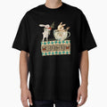 Elegant Boho Rabbit Tea Cup Collage T-Shirt - BOHO by GorinART
