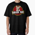 Funny Devon Rex Cat Purrassic Park by Funny Shirts Matter