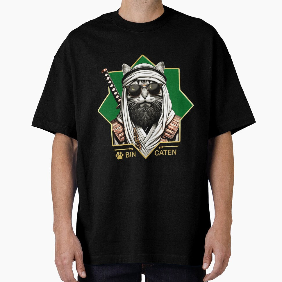 Bin Caten funny cat design by Otakuniverse