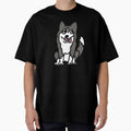 Derpy Siberian Husky Funny Dog Cartoon Cute Meme Art by kpeco