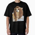 dog with wig by Thehecticstore