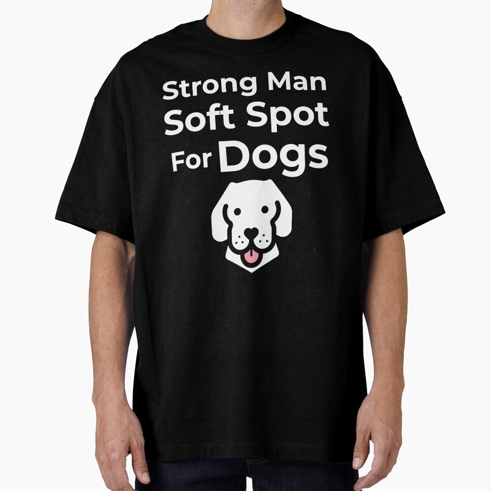 Strong Man Soft Spot for Dogs by FWAHAB