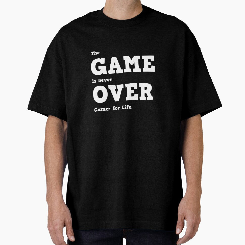 The Game Is Never Over - Gamer by 10PercentTees