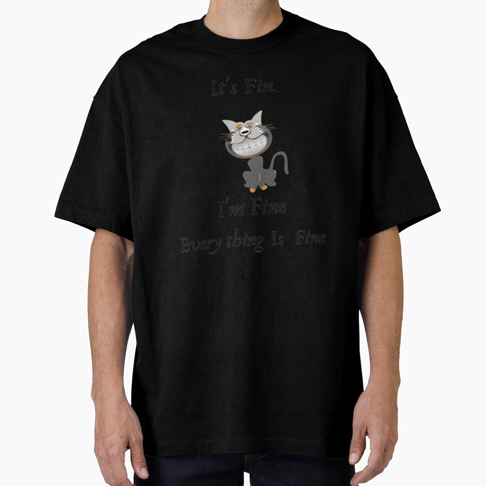 funny cat ,it's fine  I'm Fine by elyamani