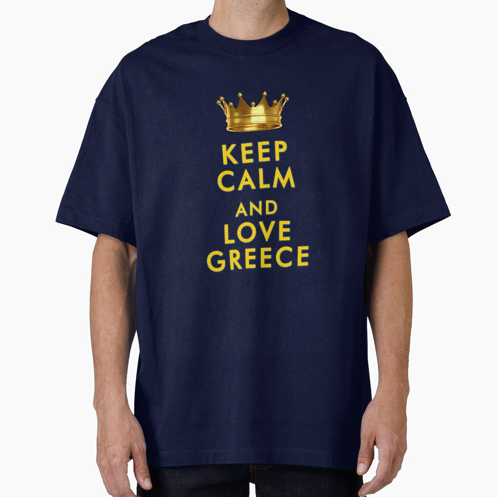 Keep Calm and Love Greece by Art By M