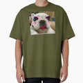 dog with makeup on by FunnyFreak