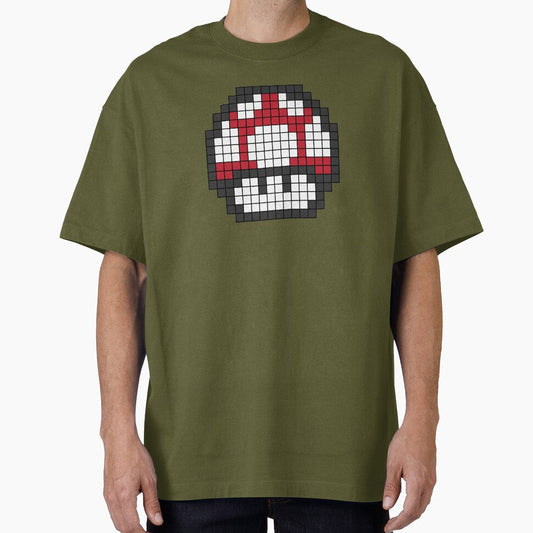 8Bit - Red Mushroom by Rubecula