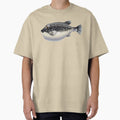 Funny Fish Pattern, Cute Fish Sweatshirt by Ristinga