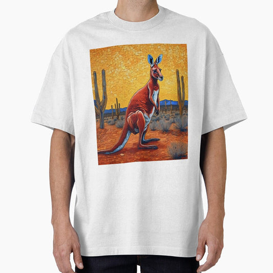 "Red Kangaroo in the Australian Desert" by Artisticanvas