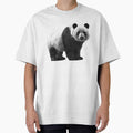 Giant Panda – Black & White Wildlife Portrait by Massimo Righi