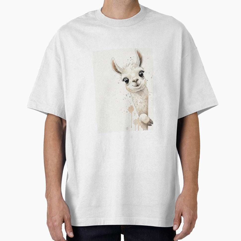 Llama meme funny cute kawaii pet animal watercolor by CheeseBlueprint