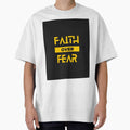 Faith Over Fear - Motivation Quote by Iden-store