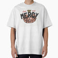 Love Mercy Slogan with Begging Hand Graphic Illustration by Peekonet