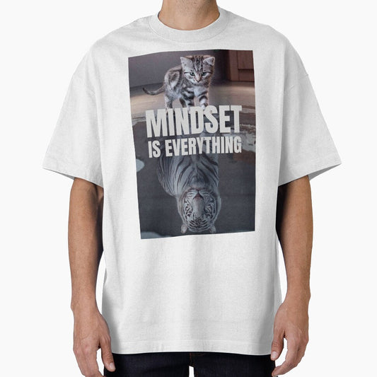 'Mindset Is Everything' Life & Cat Motivation by DailyDrive