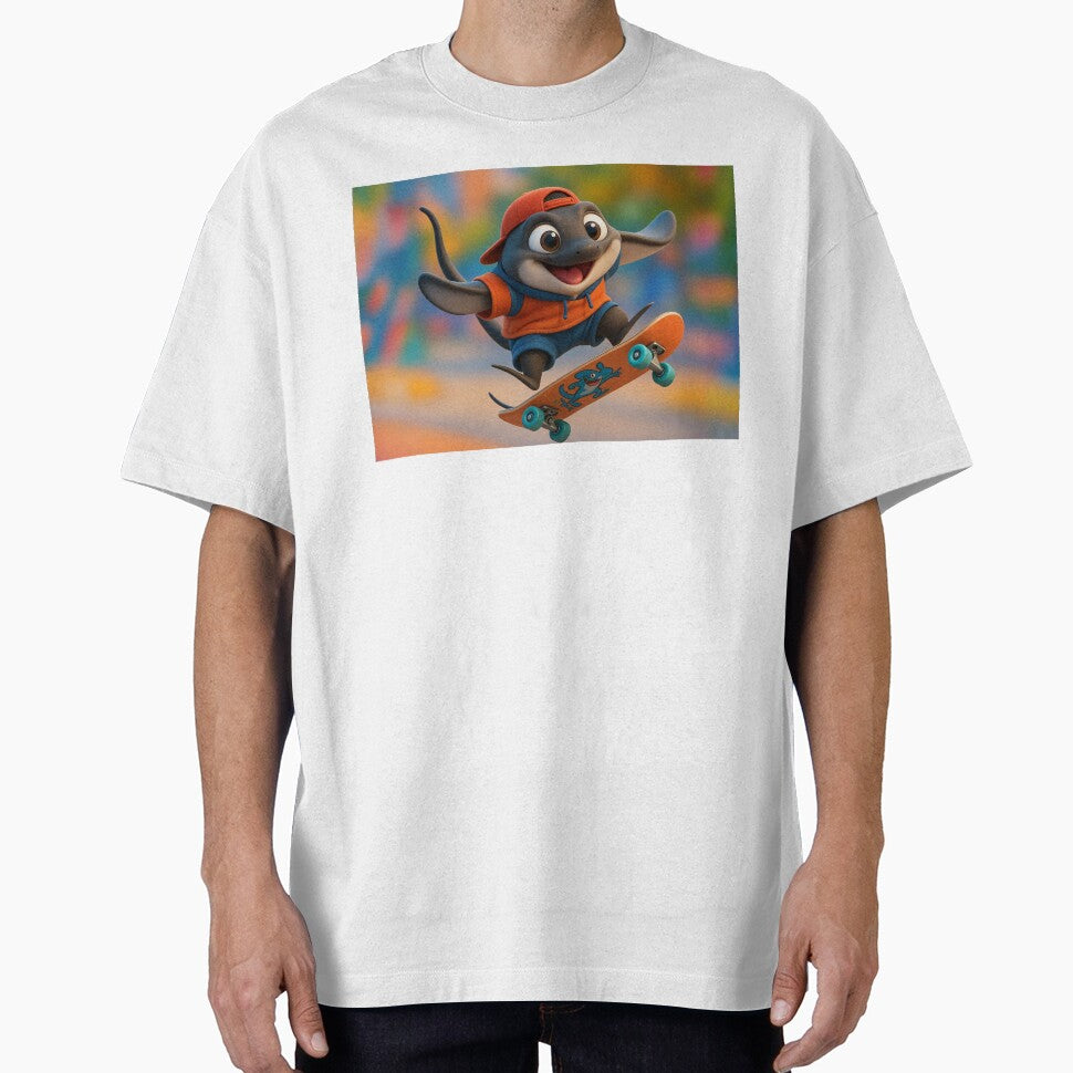 Skater Manta Ray by Sillytoe