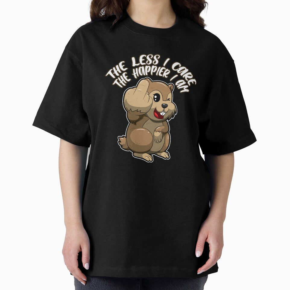 The Less I Care Happier I Am Squirrel Carpe Diem by anziehend