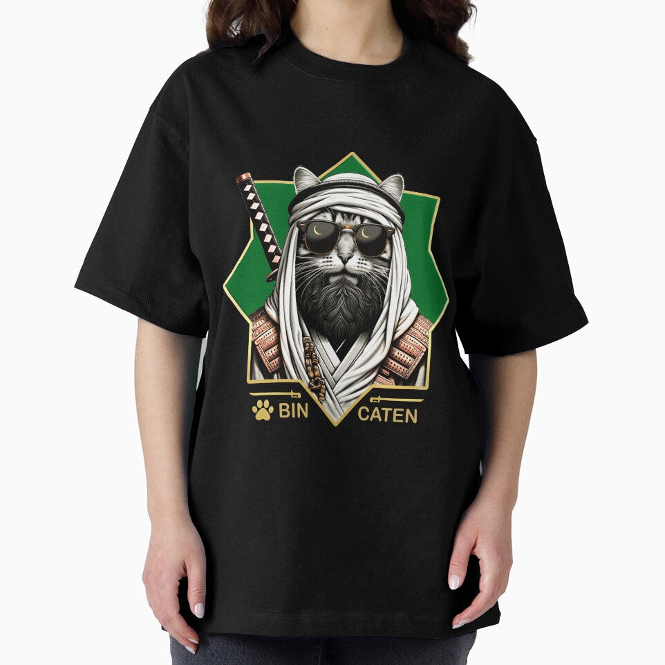 Bin Caten funny cat design by Otakuniverse