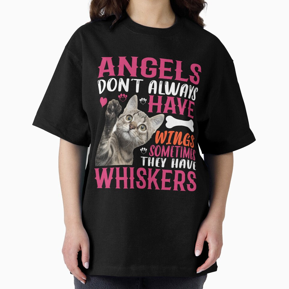 Angels Don't Always Have Wings - Sometimes Whiskers by 808Designs