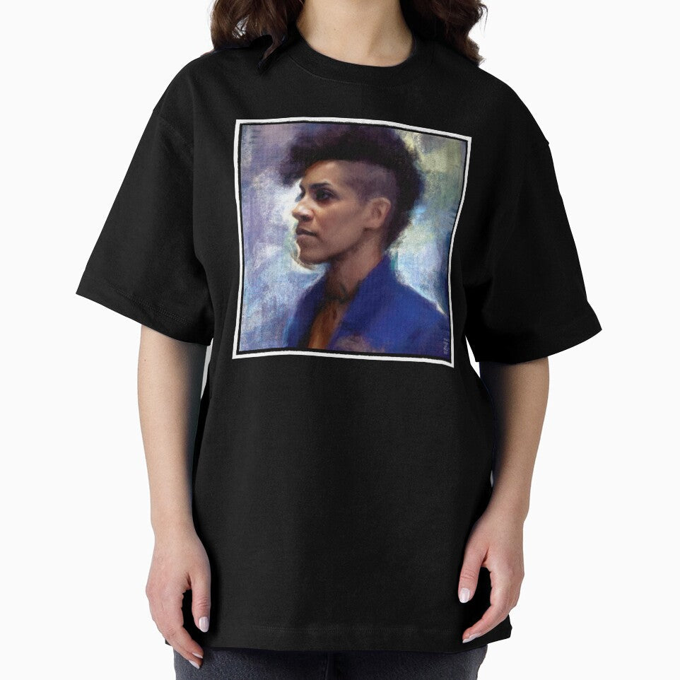 Naomi Painted Portrait for Screaming Firehawks by orionlodubyal