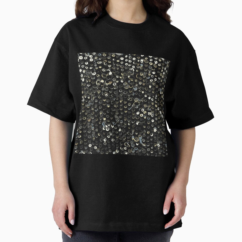 Printed image of sparkling dark gold sequins by JaReVa