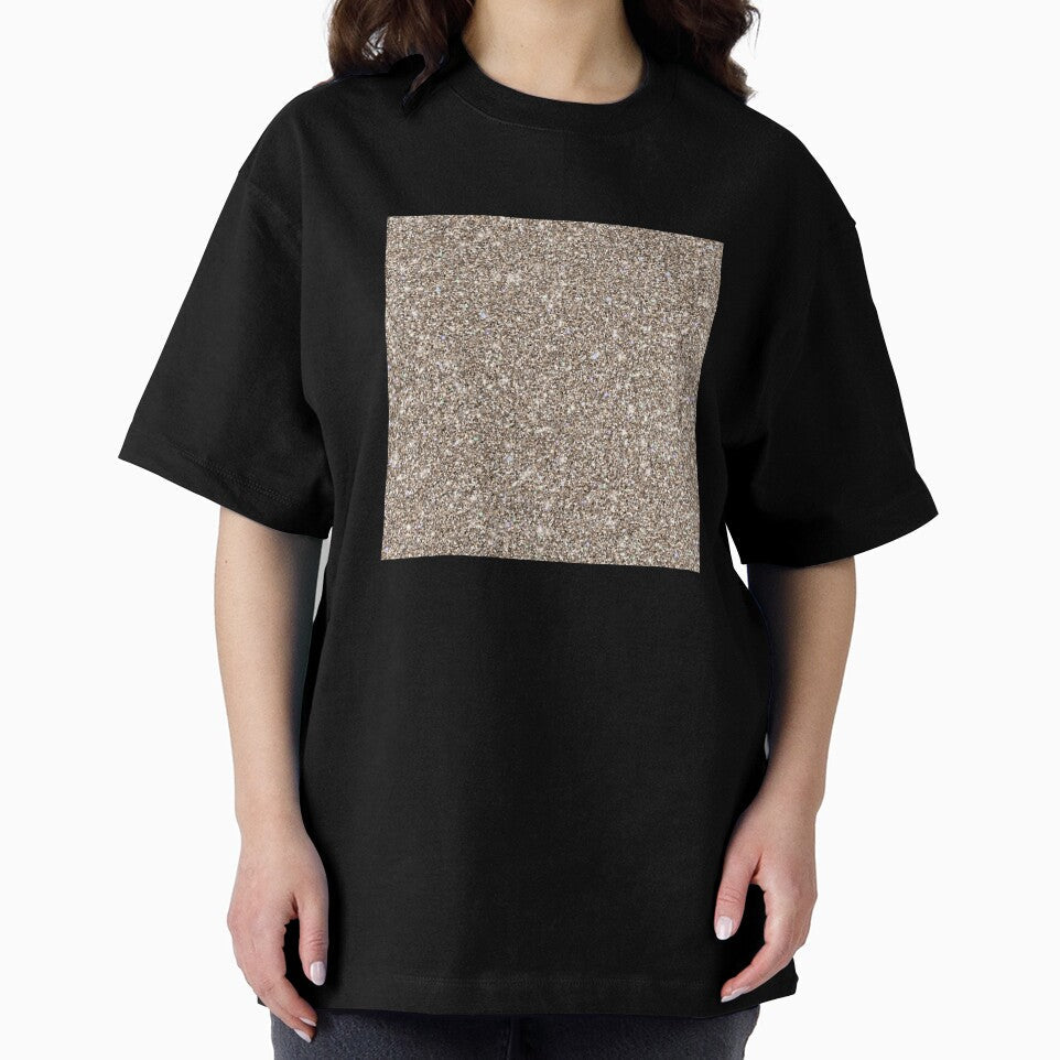 Printed image of sparkling golden glitter by JaReVa