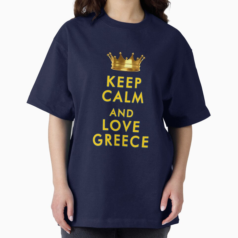 Keep Calm and Love Greece by Art By M