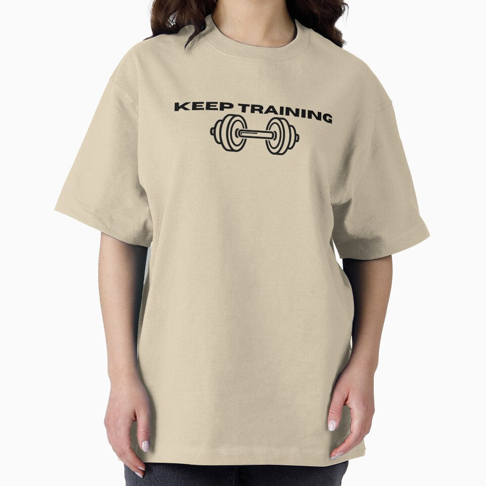 Keep Training motivation design by IronMindStudio