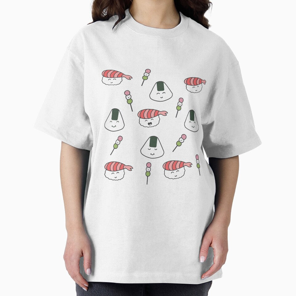 Kawaii Sushi Pattern by neopop