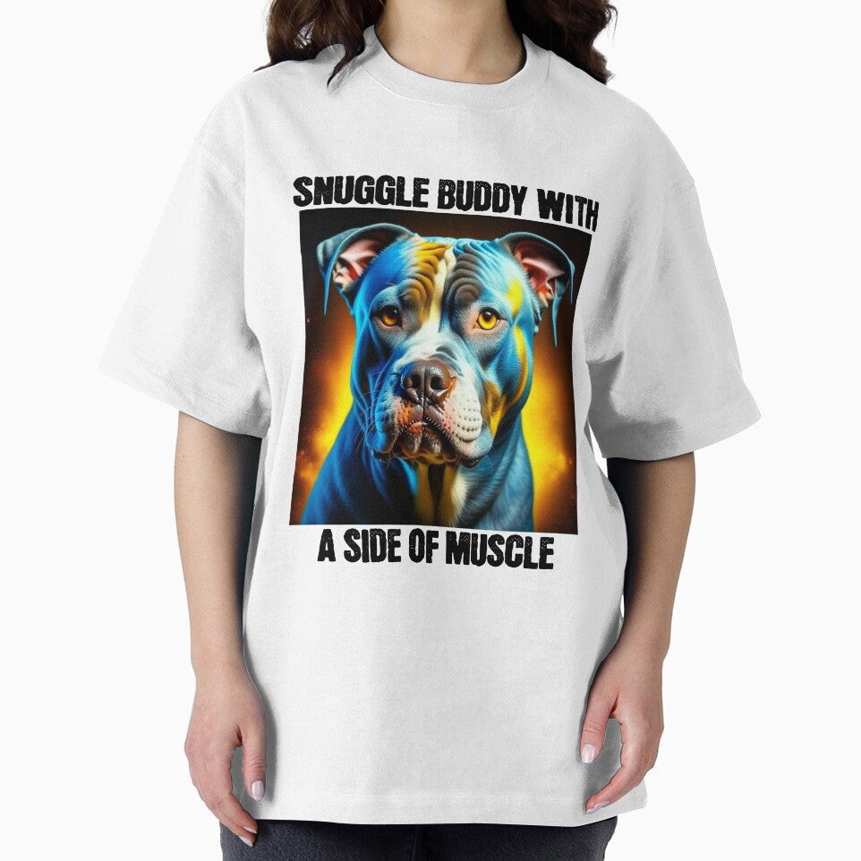 Snuggle Buddy - Funny Pitbull by BlueCoastPOD