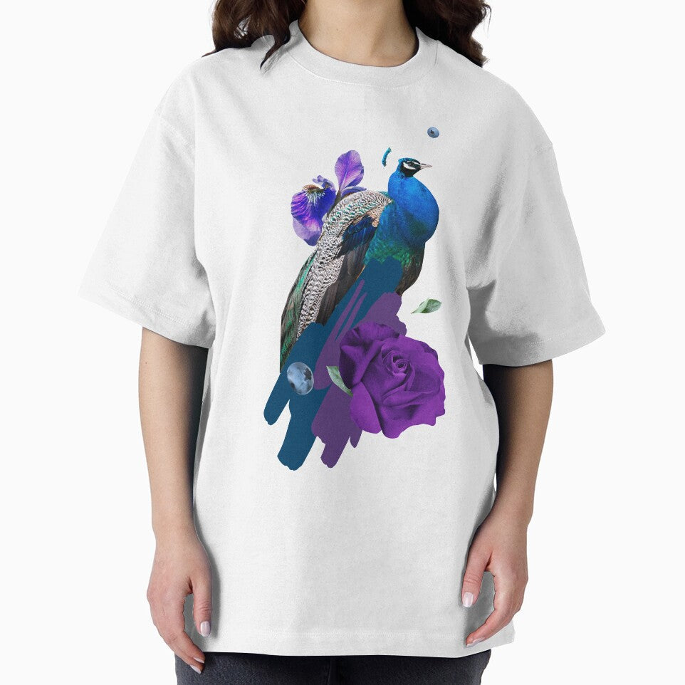 printful peacock hoodie by Xippy Art