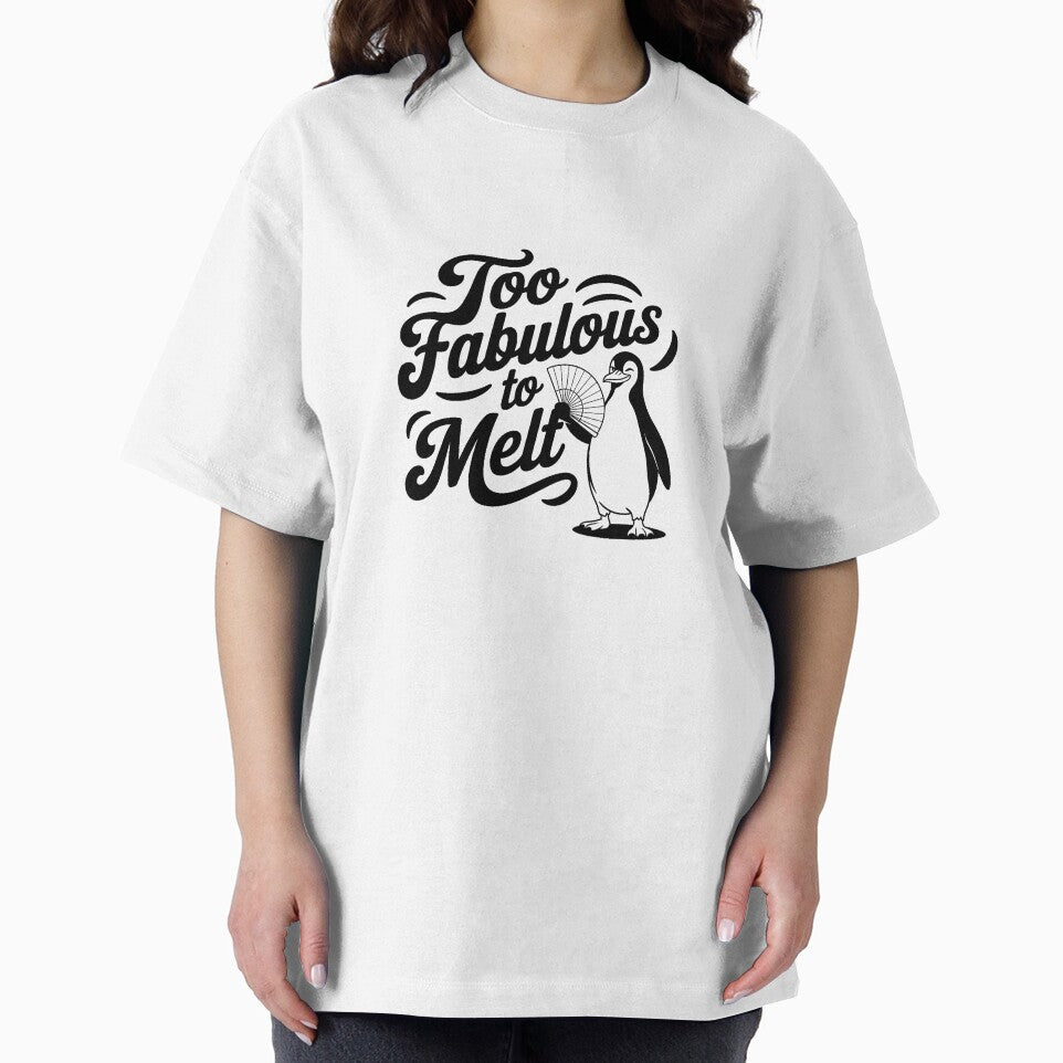 Too Fabulous To Melt Penguin Humor by artcultreone